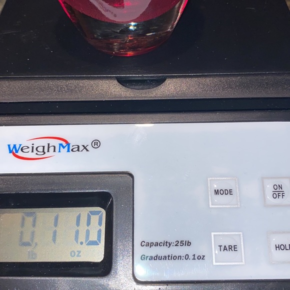 Hand Blown Ruby Red Sommerso Vase Made In Sweden - Picture 9 of 9